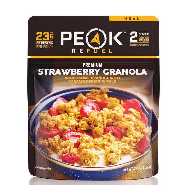 Peak Refuel Strawberry Granola 130g Pouch