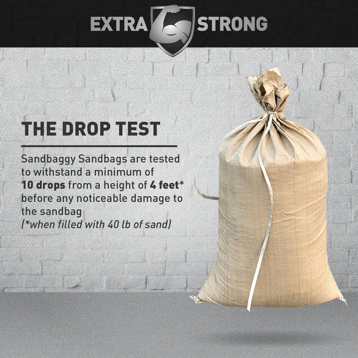 Sandbags drop test