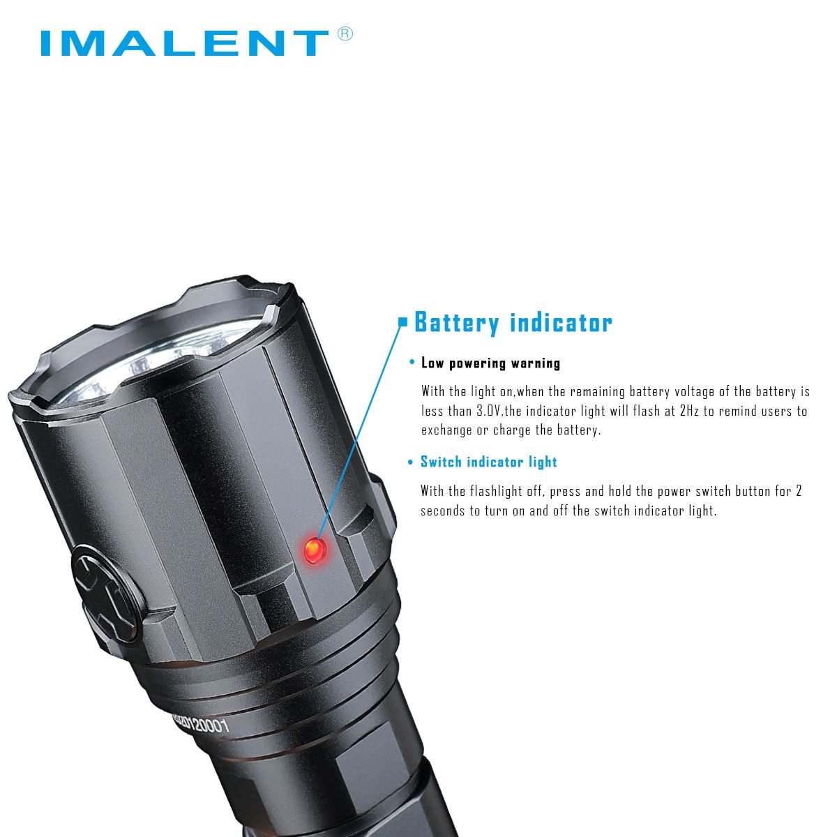 Imalent R30C 9000 Lumens (Throw 560 meters)