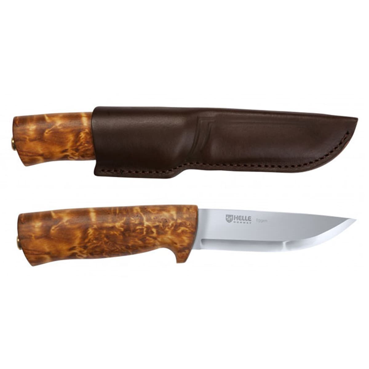 Helle Eggen 12C27 Knife with sheath