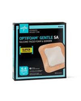 Medline Optifoam Gentle EX - Silver infused Antimicrobial Bandage