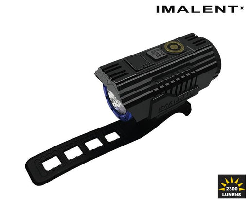 Imalet High powered BG10 Bicycle light with mount. The label '2300 lumens' is printed in the corner.