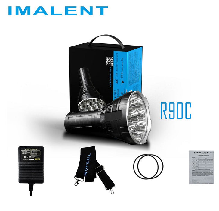 Imalent MS 12 - A 53,000 Lumen POWERHOUSE - Cooling Fan and Li-ion