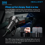 Imalent SR16 55000 Lumens Flashlight | 1715 Meters