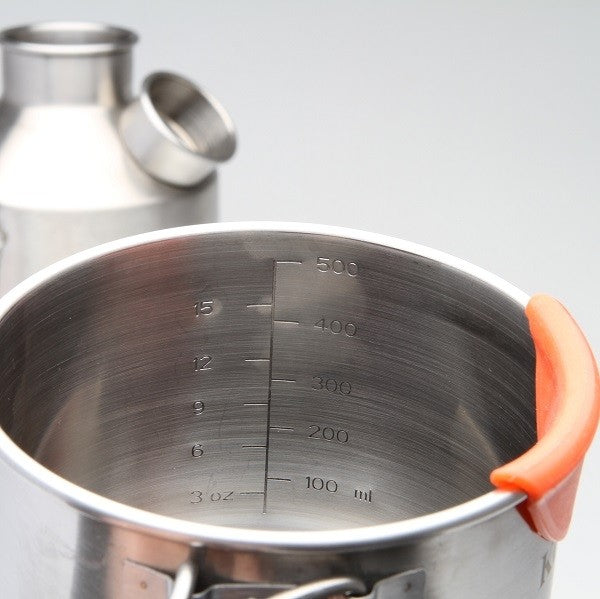 Kelly Kettle 2 Camping Cups- Stainless Steel