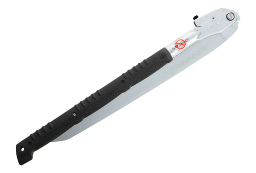 Silky Katanaboy 500mm Saw folded with a black rubber handle on a white background.