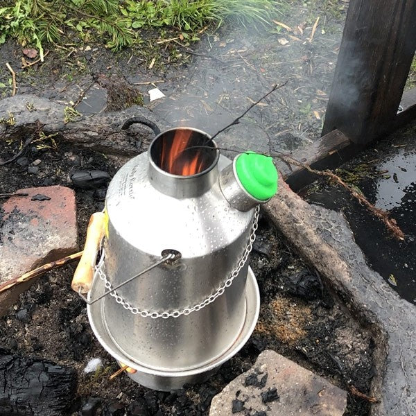 Kelly Kettle 'Scout' 1.2L + Whistle - Select type