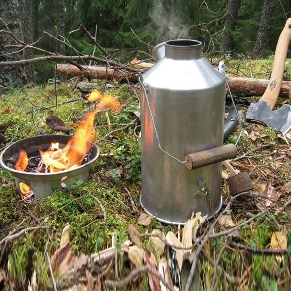 Kelly Kettle Base Camp Kettle1.5 L 未使用 Kelly Kettle - Stainless 'Base Camp' - Large Kelly Kettle