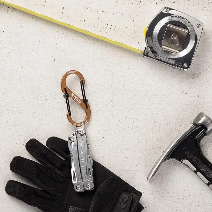 Nite-Ize S-BINER® Sidelock Aluminum [Size: #4]