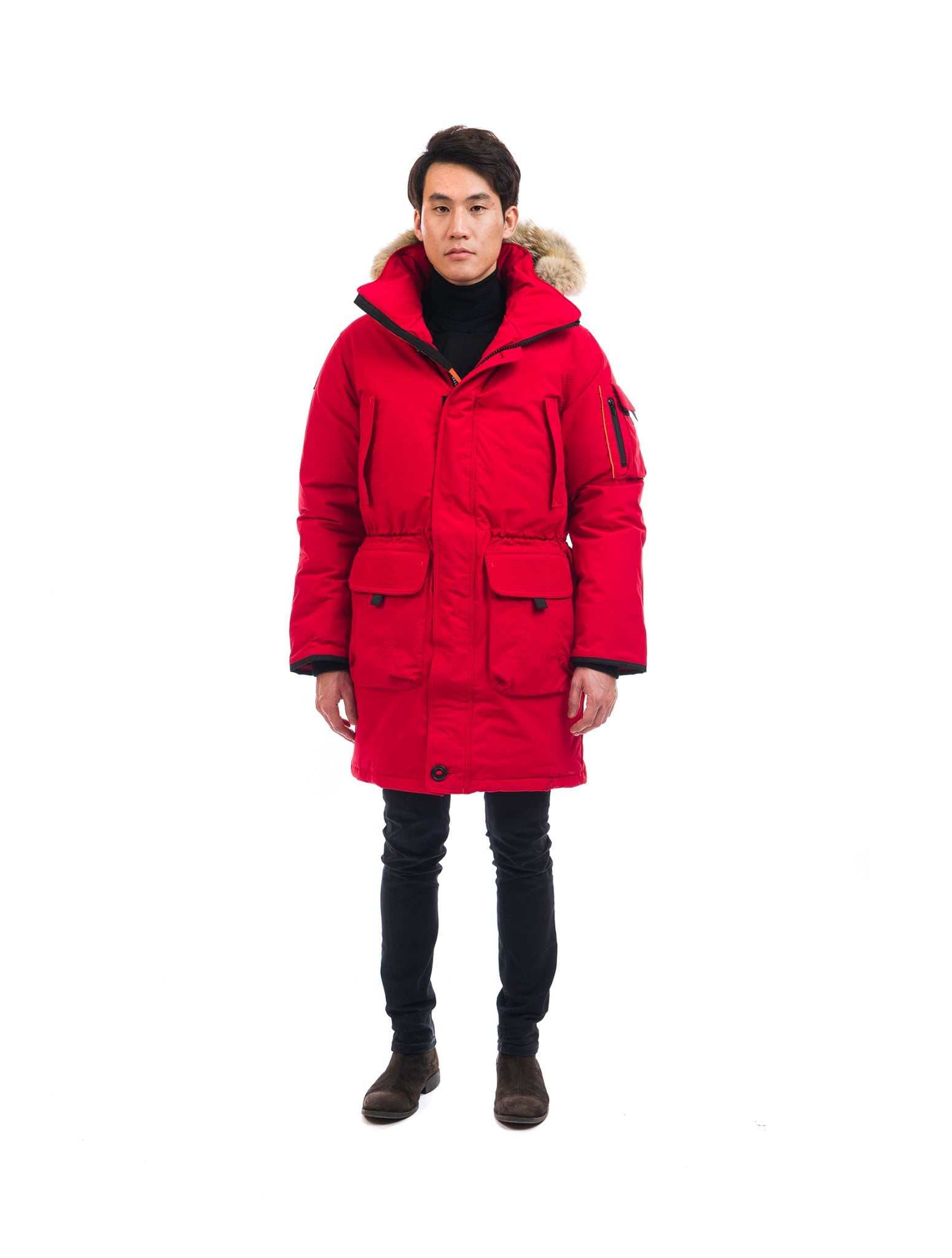 MASSAK LONG Jacket -40° Celcius - Waterproof, Coyote trim | OSC