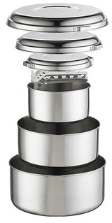 MSR Stainless Steel Group Pot Set  (Alpine 4)