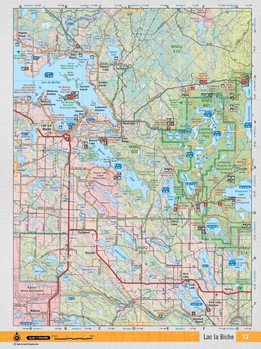 Northern Alberta Backroad Mapbooks- 4th Edition | BRMB