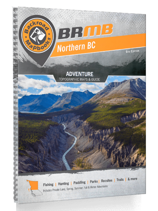 BRMB Northern BC Backroad Mapbooks- 6th Edition
