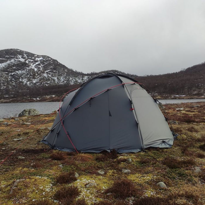 NorTent Gamme 8 - Winter Hot Tent for 8 People- Arctic Light