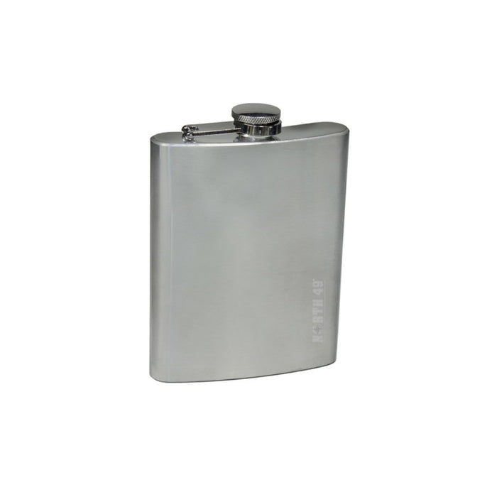 North 49 Flask 8 oz- Stainless Steel