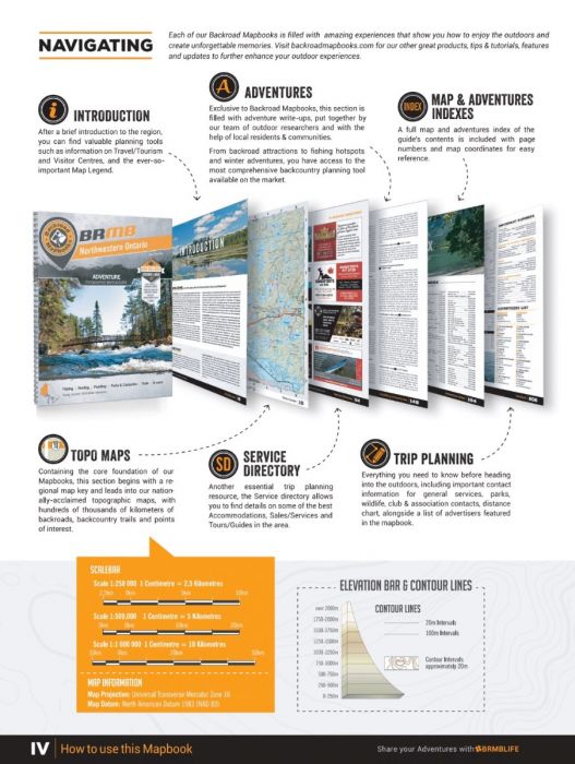 Northwestern Ontario Backroad Mapbooks- 5th Edition | BRMB