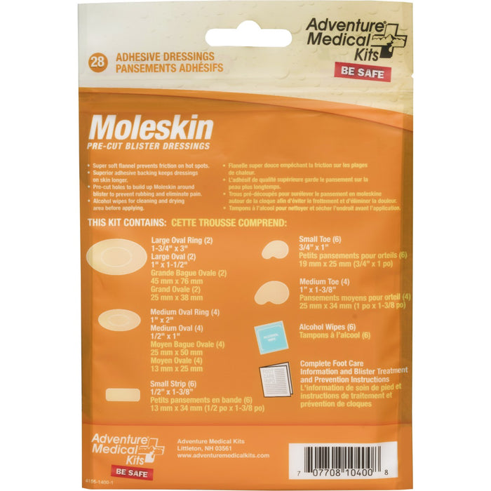 Adventure Medical Kits | Moleskin Blister Dressings
