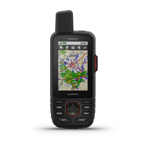 GPSMAP® 66i GPS Satellite Communicator with TAPO Mapping