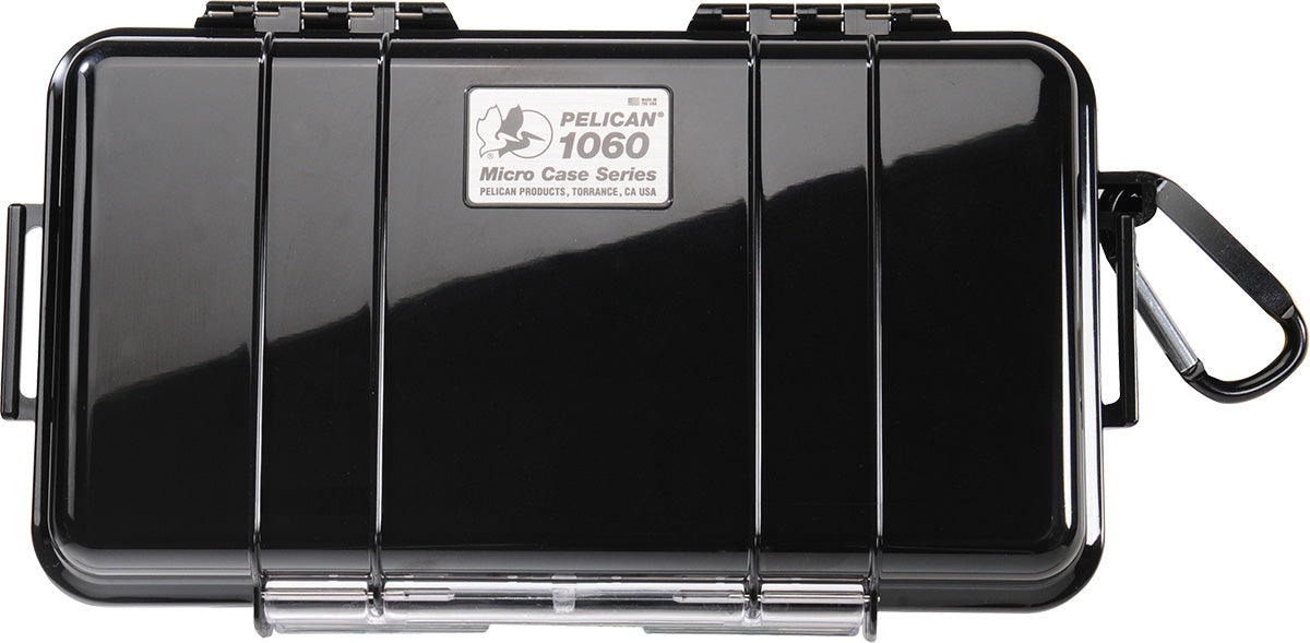 Pelican 1060 Micro case in black. 