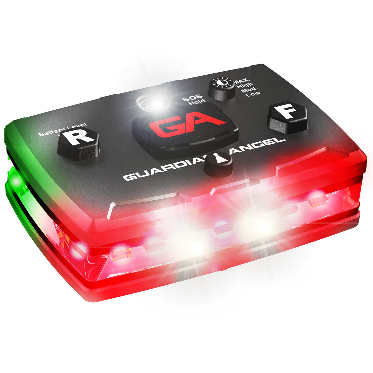 Guardian Angel Elite Series Multi Fictional Light Bar (Red/ Green)