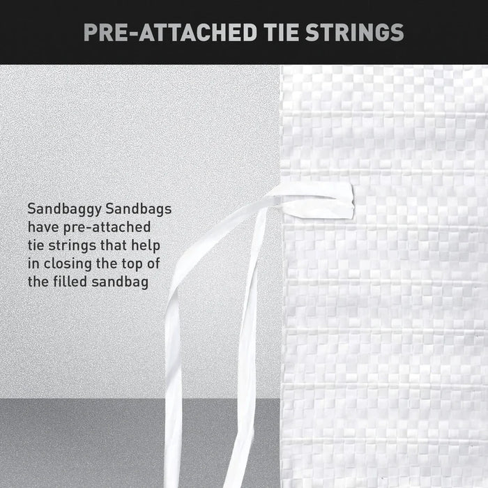 Sandbags- UV RESISTANT Empty Woven Polypropylene | 14" x 26"