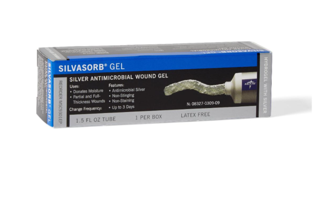 Medline Silvasorb - Hydrogel Silver Antimicrobial Wound Gel