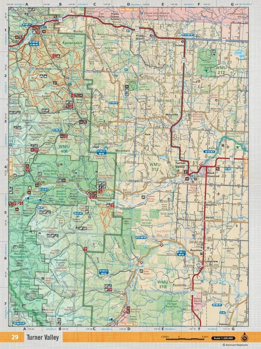 Southern Alberta Backroad Mapbooks- 5th Edition | BRMB