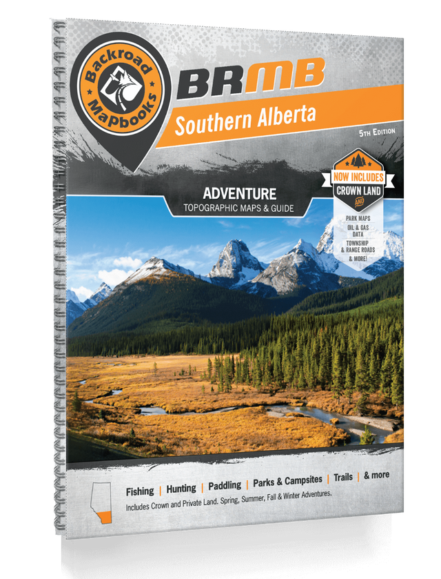 BRMB Southern Alberta Backroad Mapbooks- 5th Edition