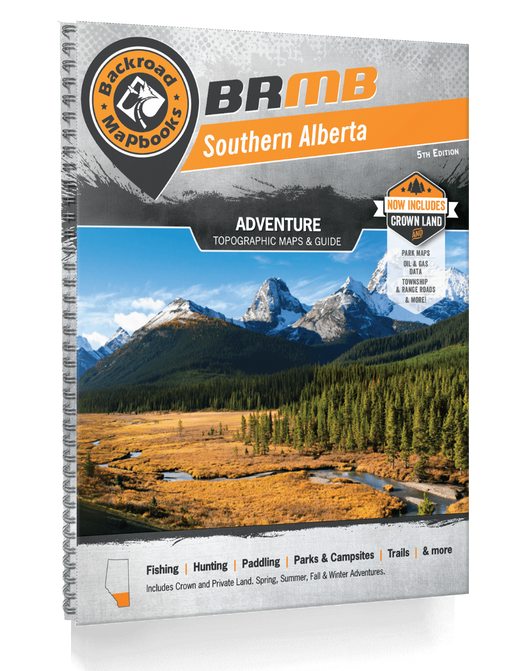 BRMB Southern Alberta Backroad Mapbooks- 5th Edition