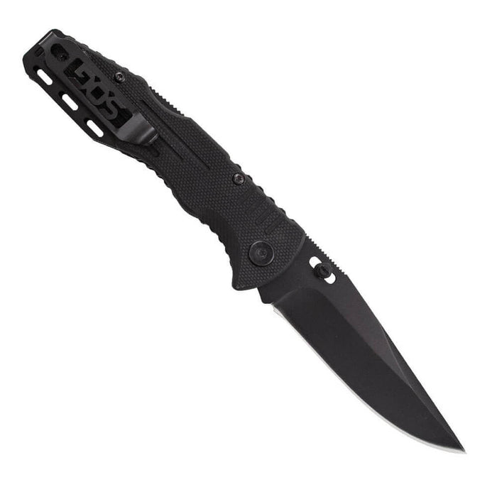 SOG Salute Mini Tactical Folding Knife- Black