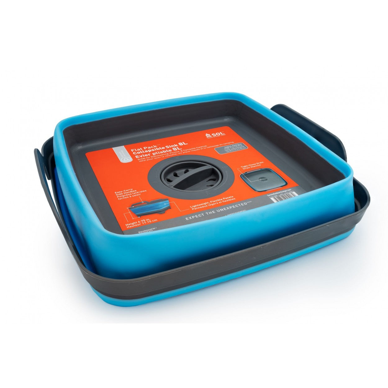 SOL Flat Pack Collapsible 8L Sink