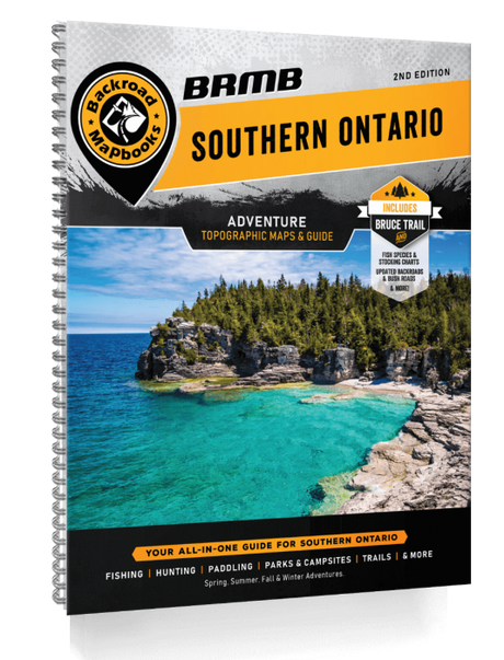 BRMB Southern Ontario Backroad Mapbooks- 2nd Edition