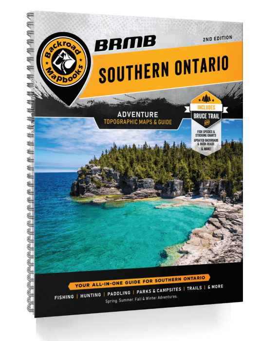 BRMB Southern Ontario Backroad Mapbooks- 2nd Edition