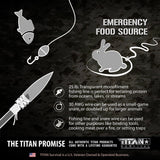 TITAN SurvivorCord (URBAN CAMO) | 100 Feet | Patented Military Type III 550
