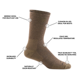 Darn Tough- TACTICAL Boot Socks | Heavyweight with Full Cushion