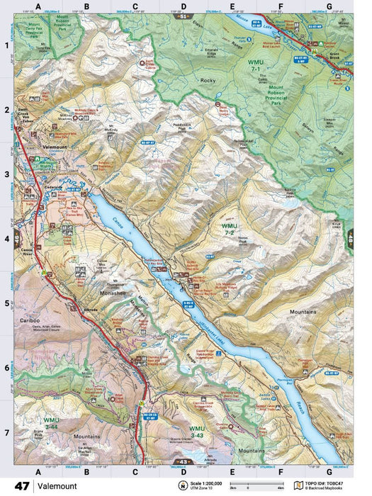 Thompson Okanagan BC Backroad Mapbooks - 6th Edition | BRMB