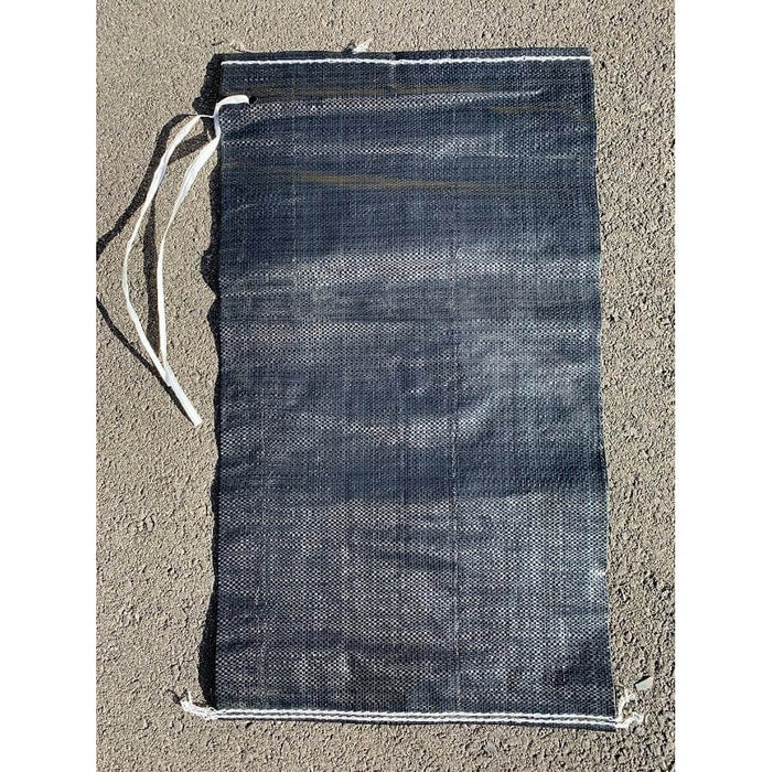 14" x 26" military grade black sandbags