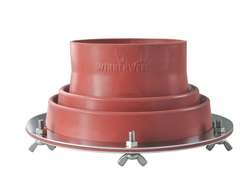 Winnerwell Flashing Kit with silicone collar and stainless steel rings