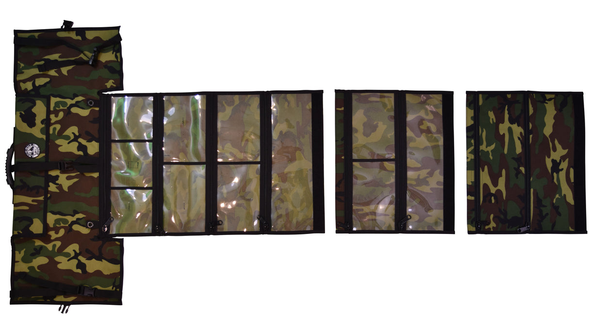 Complete FOREST CAMO Bug Out Roll (Includes 1 Main Section + 1 Vinyl Mod + 1 Cordura Mod)